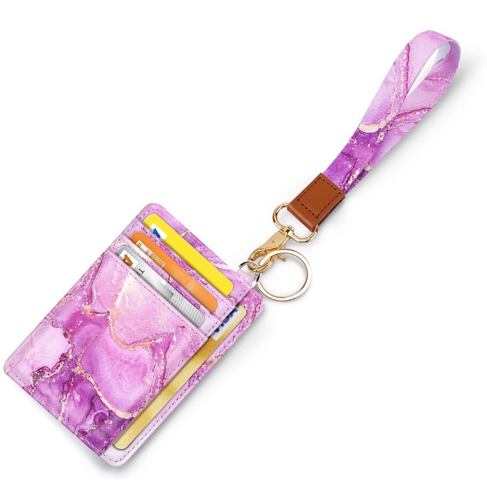 7003 Slim Front Pocket Wallet RFID ID Card Holder Cute Small Wallet